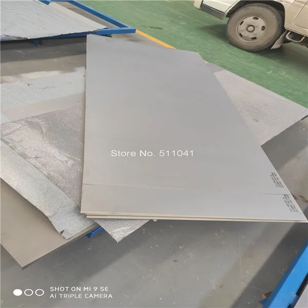 Titanium Alloy Metal Plate Grade5 Gr.5 Gr5 Titanium Sheet Size 1.9mm