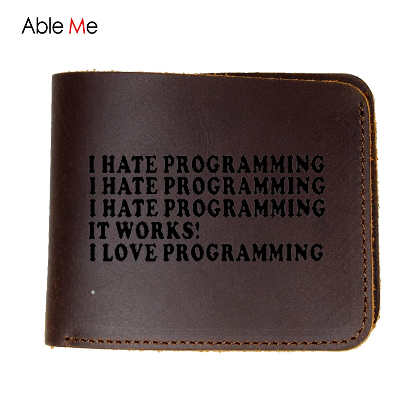 New I HATE PROGRAMMING FUNNY Computer Programmer Coding