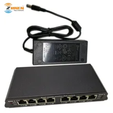 24 в 60 Вт источник питания и пассивный коммутатор PoE 100 Мбит/с Защита от перенапряжения PoE комплекты для безопасности ip-камеры, VOIP, беспроводной AP