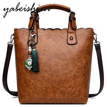 

New Women Bag Handbags High Quality leather Casual Hobos Large Capacity Female Totes Bolsas Designer Shoulder Bags Sac a Main