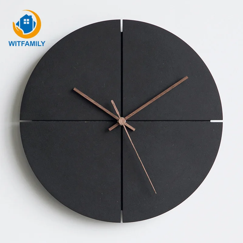 

Creative Living Room Fashion Personality Household Wall Charts American Clock Modern Minimalist Clock Wall Clock Mute Clock
