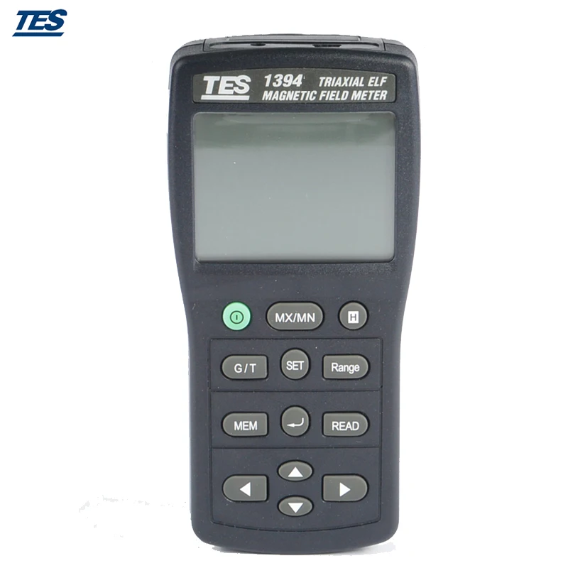 TES-1394 трехосный EMF Магнитный Измеритель поля Datalogger