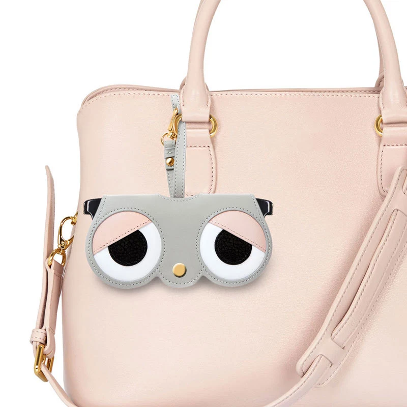 

2019 Luxury Cute Sunglasses Cases Bag Flower Candy Color Ins Hot Eyeglasses Bag Cute Owl Lady PU Key Box Accessories Lovely