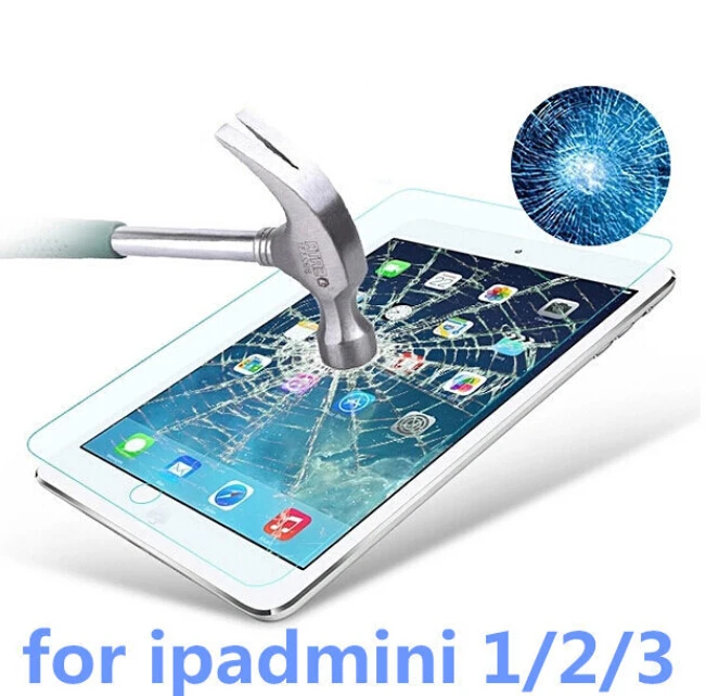 200pcs New Ultra thin clear Premium Real Tempered Glass Film Screen Protector for iPad mini 1 2 3 protective screen guard RCD | Компьютеры