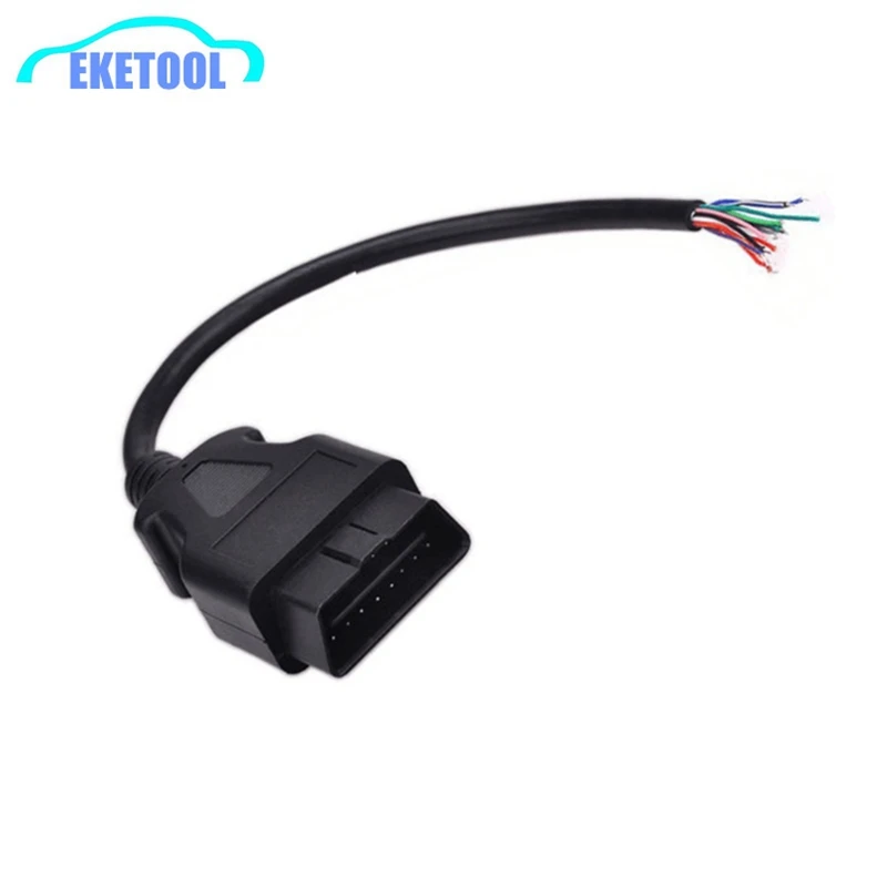 OBD OBD2 16Pin мужской разъем для открытия Удлинительный кабель OBDII OBD 16Pin OBD2 16 Pin лучше всего подходит для ELM327 расширение передачи