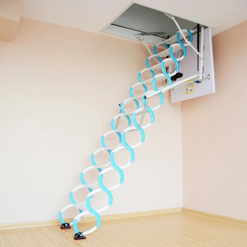 Lift home indoor folding attic stair lift invisible Duplex villa ...