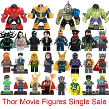 Christmas Thor 3 Movie Series Super Heroes Avengers Models Thor Hulk Loki Hela Bruce Banner Valkyria