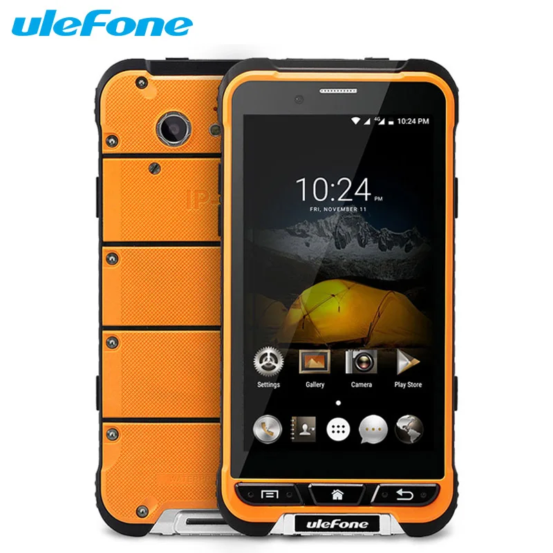 Original Ulefone Armor Cell Phone RAM 3GB ROM 32GB MTK6753 Octa Core 13 0MP Android 6