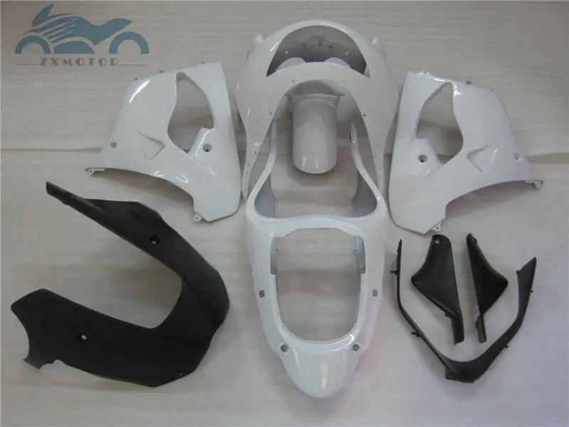 

Free Customized fairing for Kawasaki Ninja fairings kit 1998 1999 ZX9R 98 99 ZX9R ABS plastic white body repair aftermarket set