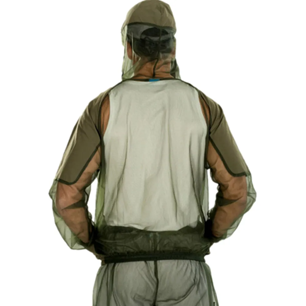 Outdoor Fishing Anti Mosquito Clothes Portable Lightweight High Density Net Yarn Breathable Mesh Fishing Shirts Fishing Clothes 