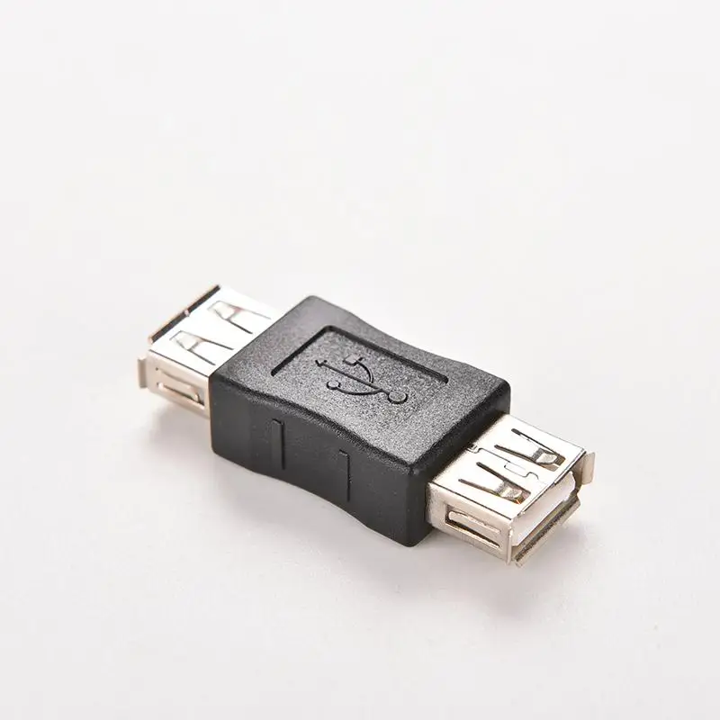 1PC Standard USB 2.0 Type Plug A Female to Cable Adapter Coupler Gender Changer Connector For PC Computer Multimedia | Электроника