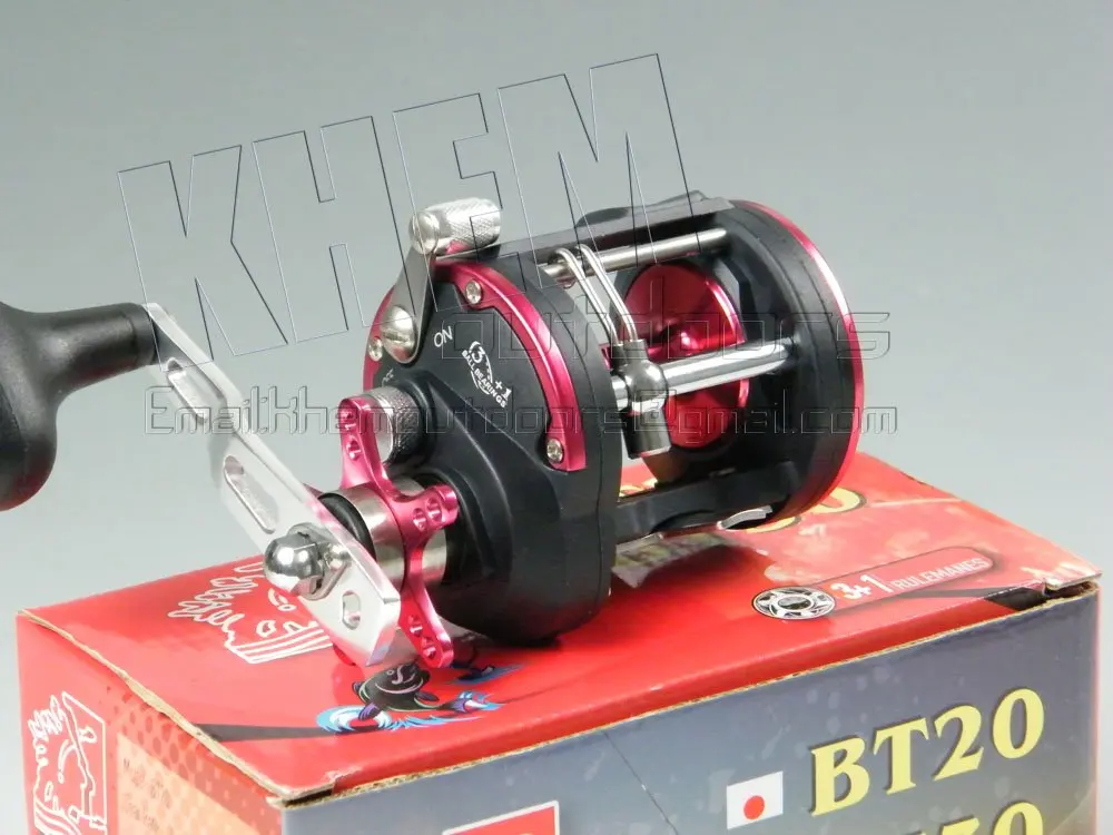 

Huihuang 3+1 BB BT40 Trolling Reels Bait Casting Fishing Reels Salt Water Reel conventional reels