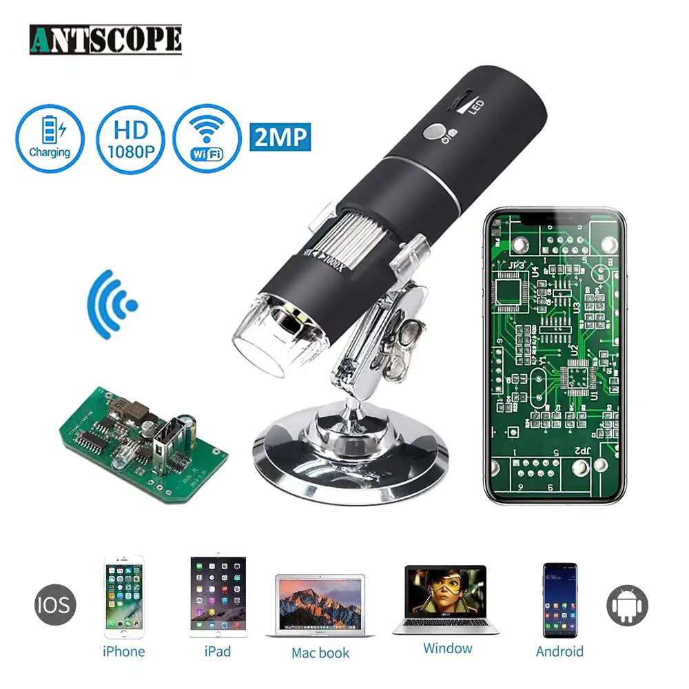 detail feedback questions about 1080p wifi digital microscope 1000x