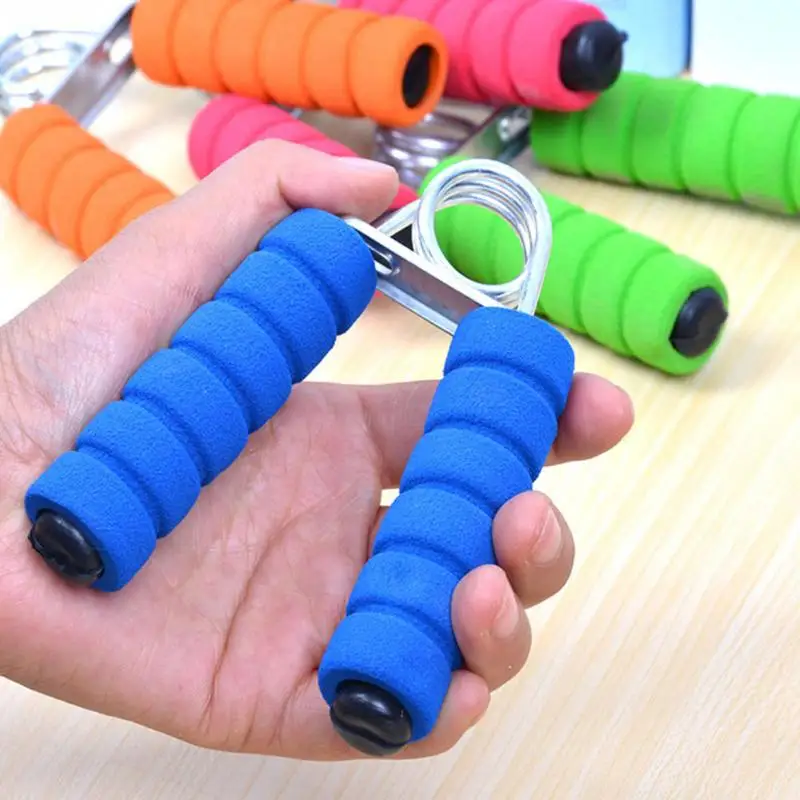 Foam Hand Grip Carpal strengthen Expander Fitness Forearm Arms Muscle