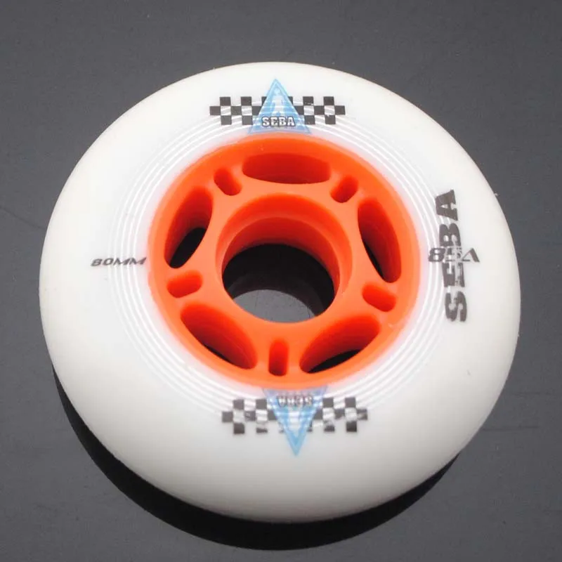 8 Pcs/lot 85A Inline Skate Wheel for SEBA FRM, 72mm 76mm 80mm Durable