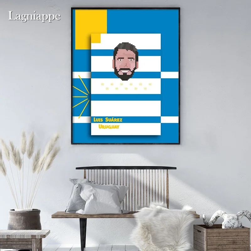 

Luis Suarez Uruguayan Footballer Home Kids Baby living Room Bedroom Decor Print Poster Picture Painting Wall Art Canvas