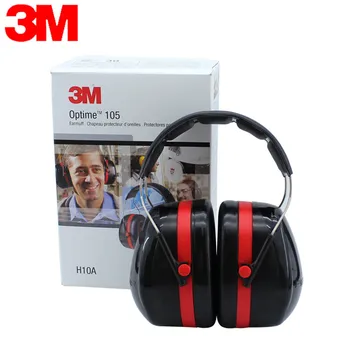 

Genuine 3M H10A Professional Soundproof Earmuffs Learning Sleep Factory Noise Sleep Shot Protection
