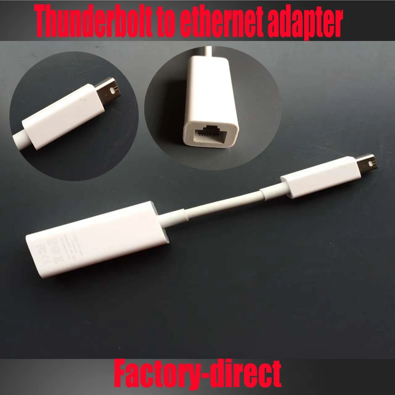Thunderbolt to Gigabit cable adapter Thunderbolt to