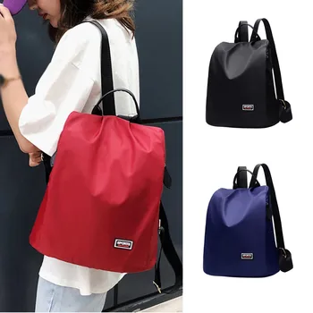 

Backpack Women Nylon cloth Female Backpacks Teenager School Mochila Feminina Rucksack Anti-Theft Backpack shoulder sac Mochilas