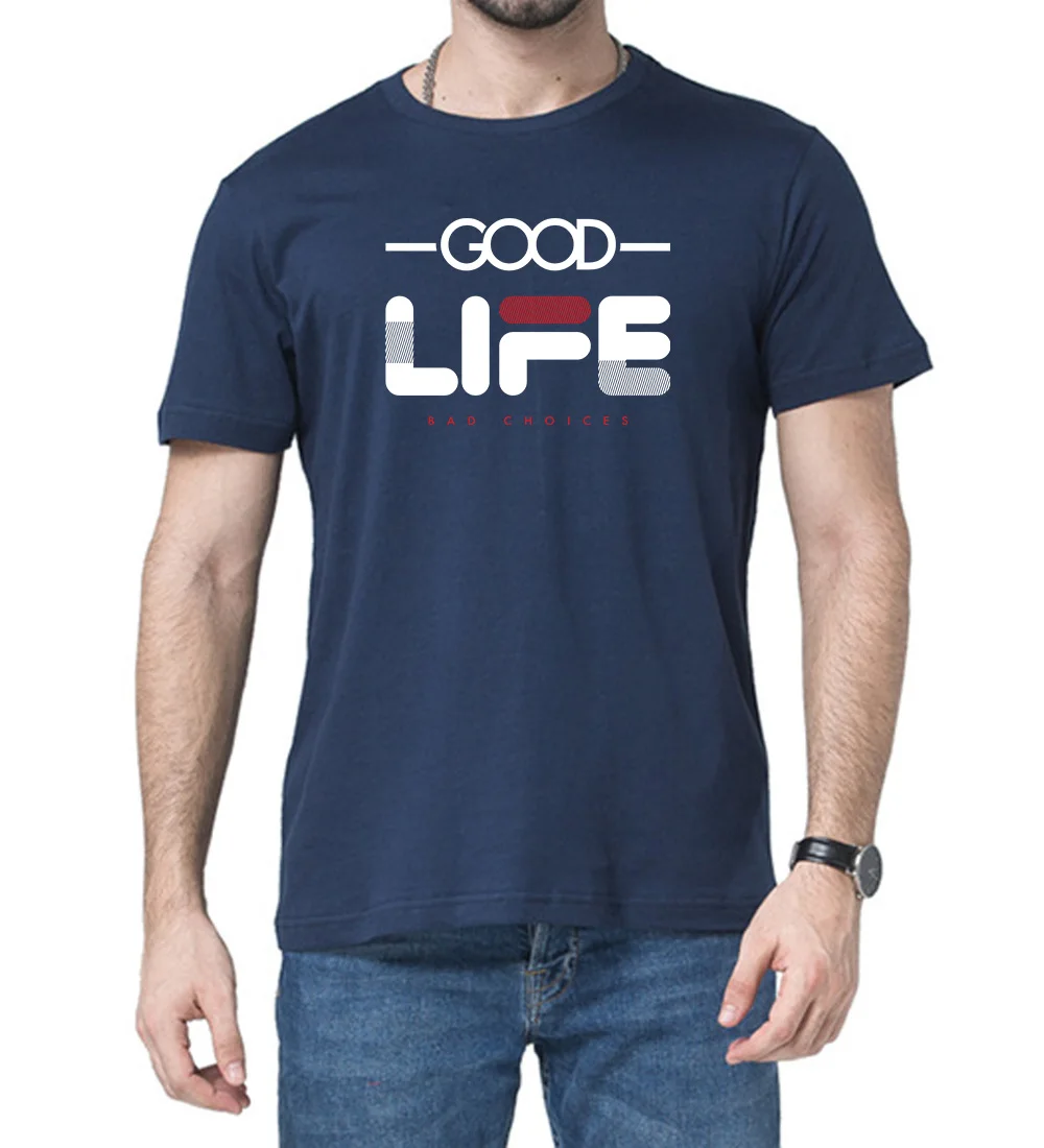 

Letter Print T shirt Men Minimalist Harajuku 100% Cotton Brand tshirt Plus Size Casual O-Neck Tops Men Clothing 2019