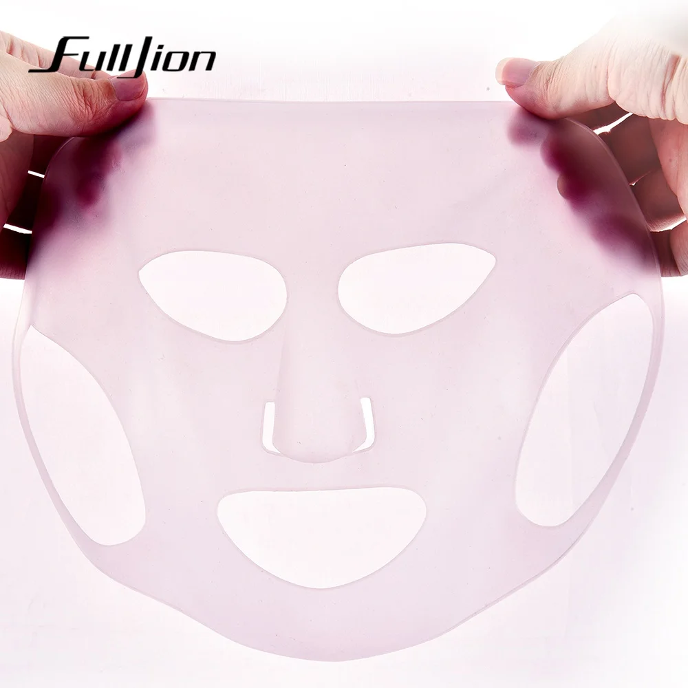 

Fulljion Silicone Mask Mold Facial Mask Cover Ear hook Better Essence Absorp Reduce Evaporate Reusable Sink Care Tool 100% Safe