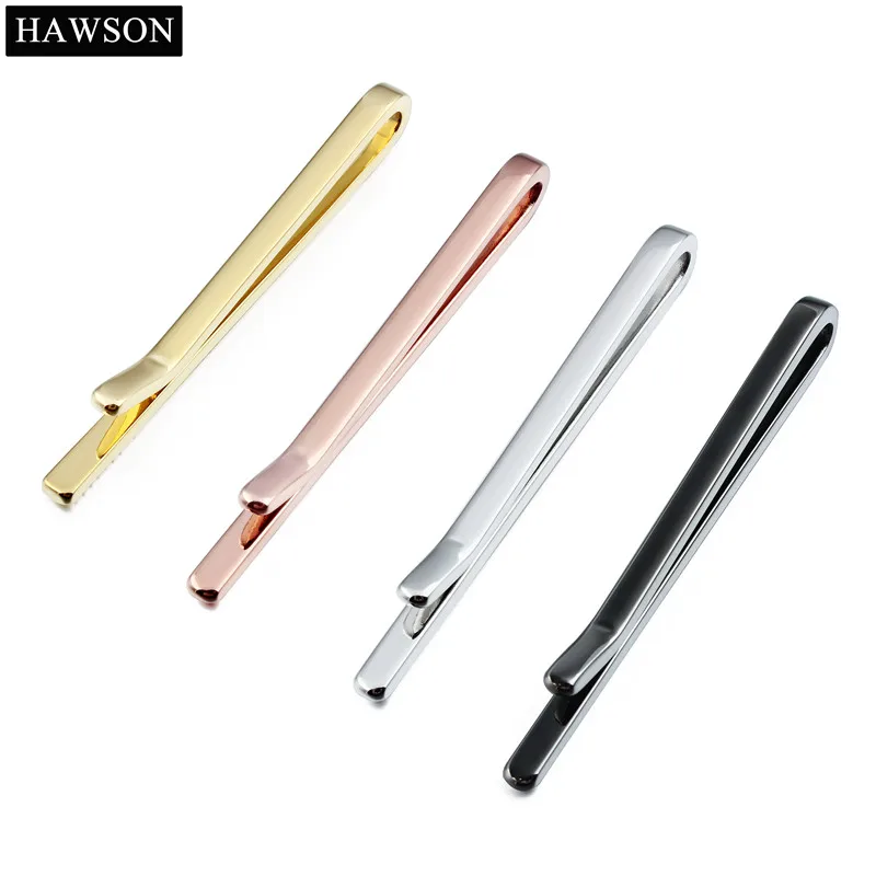 Tanie Mini 4 sztuk zestaw spinka do krawata w kształcie litery U krawat Pin Pack z pudełkiem męskie akcesoria