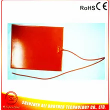 Силиконовая резина с подогревом для 3dprinter 370*280*1,5 мм 220v 500w клей 1 уход за кожей лица 120C 1000 мм одножильный провод XD-H-M-145