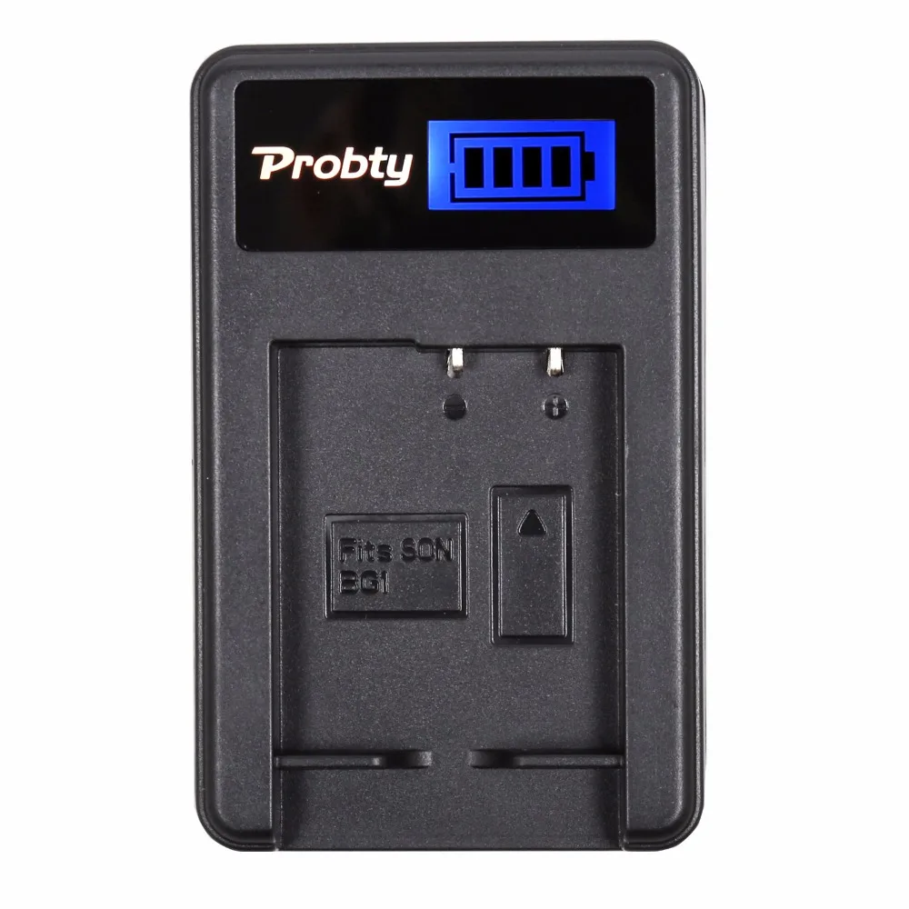 Зарядное устройство Probty с ЖК-экраном и USB зарядное ЖК-дисплеем NP BG1 NPBG1 для Sony Cyber-shot