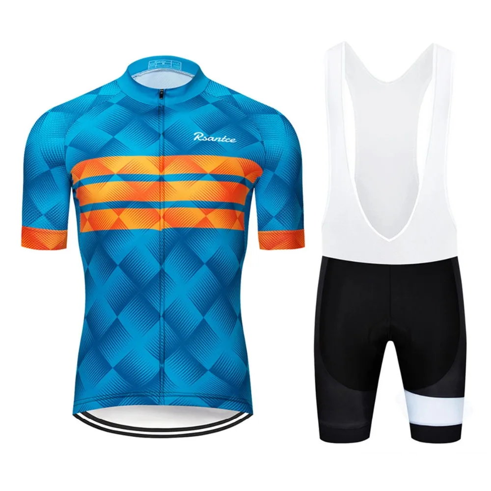 

Summer Short Sleeve Jersey Bib Short Mtb Cycling Set Ropa Ciclismo Road Ride Bike Wear kit Cycling Clothing Cycling jersey