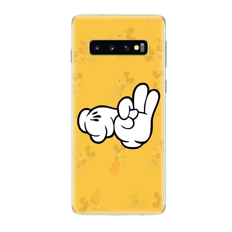 Микки Мышь модные Бисер для украшения samsung Galaxy S9 S8 A6 A8 Note 9 8 S7 S6 край J4 J6 + плюс A7 A9 J5 J8