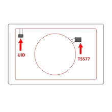 Двухчиповая Частота RFID 13,56 МГц 1K UID и EM4305 125 кГц ID пустая карта считываемая записываемая перезапись для копирования создание резервных клонов копировальный аппарат