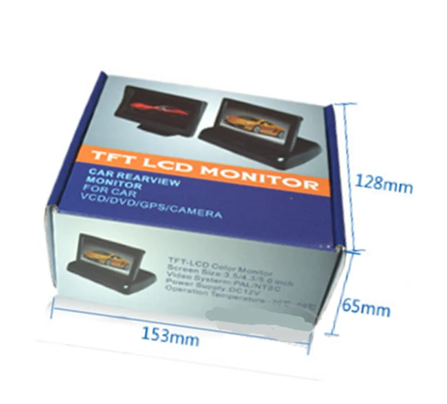 5 Inch LCD Monitor For CCTV Camera 800x480 monitor for cctv