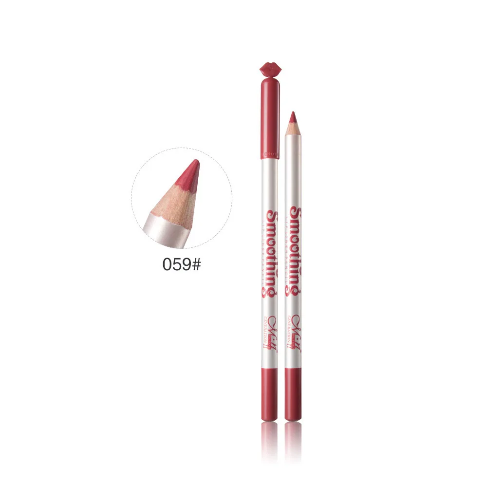Новое поступление м. n Menow бренд Водонепроницаемый карандаш для губ в ассортименте 12 цветов Водонепроницаемый сглаживание глаз/с контурным карандашом для губ P124