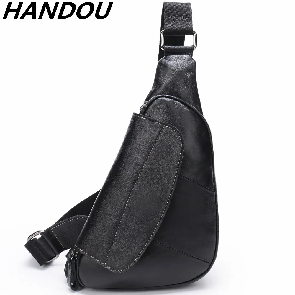 Пояса из натуральной кожи для мужчин Слинг Грудь Back Pack Путешествия крест