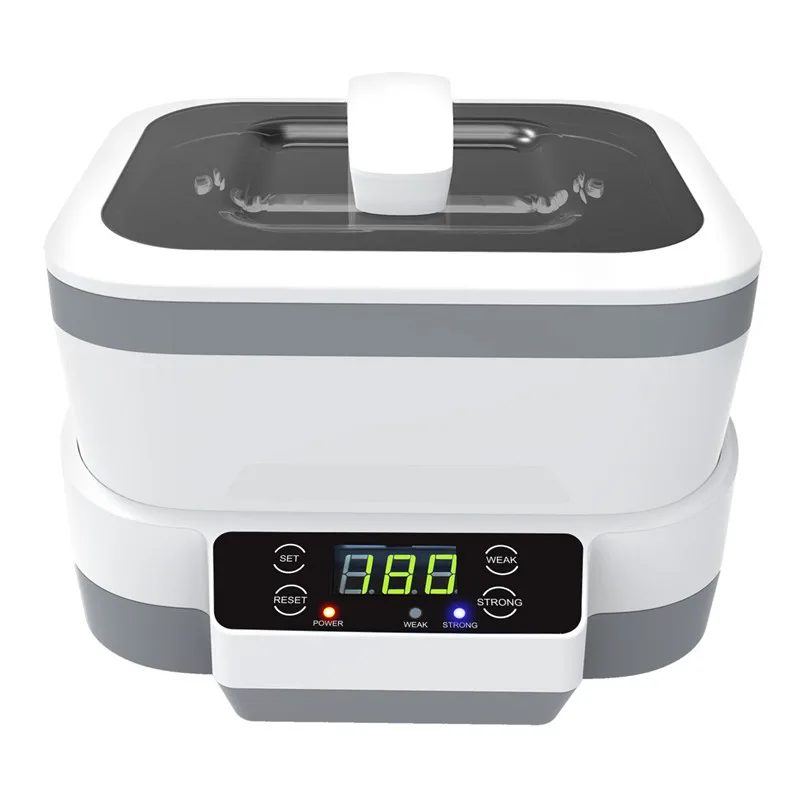 SKYMEN 1200 Ultrasonic Cleaner Jewelry Bath Stones Nail Cutters Manicure Tools Toothbrush Watches Eyeglasses Shaver Timer Bath