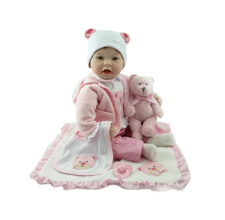 22" reborn babies dolls soft silicone baby dolls for sale ...