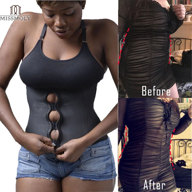 waist trainer on plus size