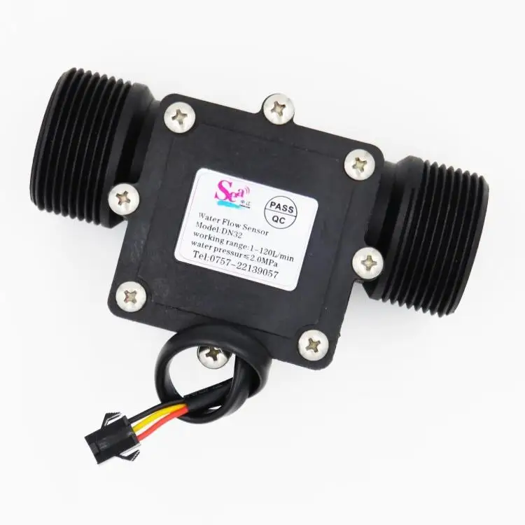 

DN32 Water Flow Sensor Large Flowmeter Pool Flowmeter Industrial Water Flow Sensor