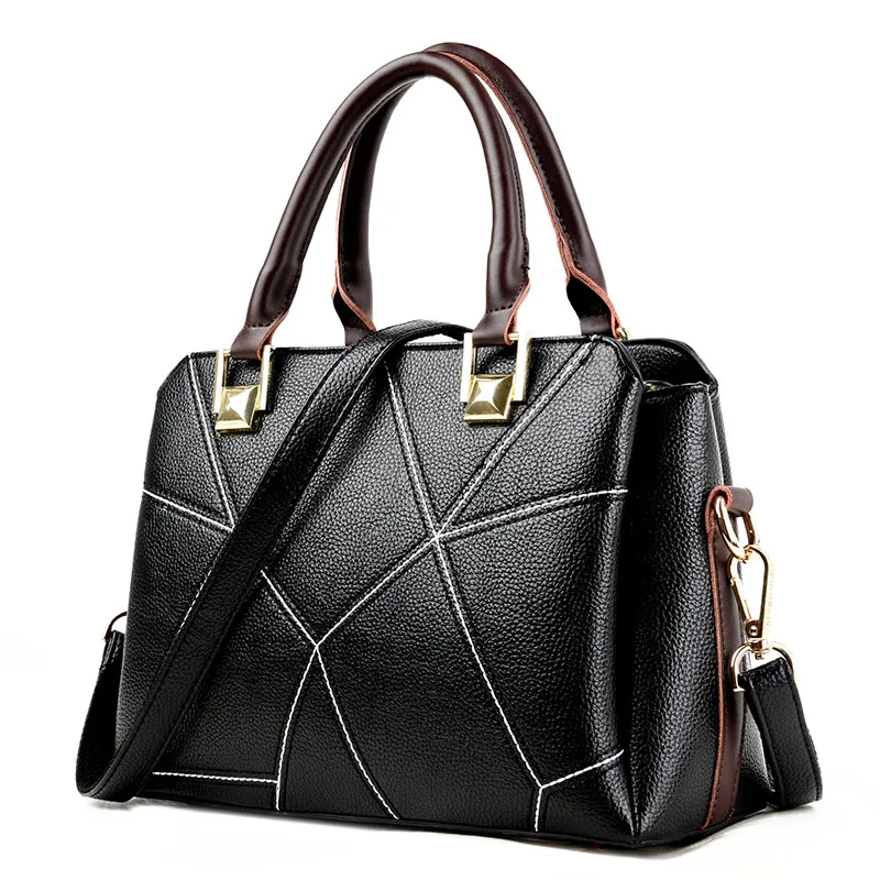 

2019 Europe Women Luxury 100% Genuine Cow Leather Handbags Handbag female Bag Top-Handle Bags Business Tote Bag High Quality