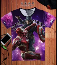 Men font b T b font font b Shirts b font Marvel Super Heroes font b