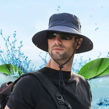 Весна Лето Рыбацкая шляпа мужская Панама для прогулок для альпинизма, рыбалки Мужская Солнцезащитная шляпа для мужчин и женщин Повседневная Кепка