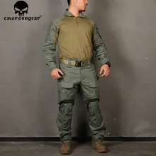 EMERSONGEAR боевая униформа охотничья рубашка тактические брюки с наколенниками FG emerson Gen 3 охотничьи брюки