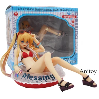 

Saenai Heroine no Sodatekata Eriri Spencer Sawamura Swimsuit Ver. 1/7 Scale PVC Figure Collectible Model Toy 18cm