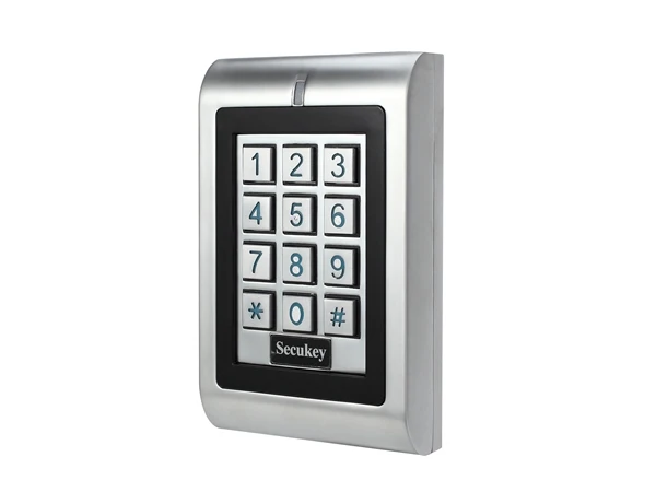 

K1 Direct Factory Easy Keypad Secukey Simple Program 12 Keys Non Waterproof Metal Case Backlit Keypad Anti-tamper Alarm
