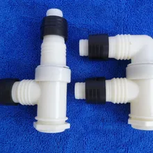 Vidric стиральная машина вода и запах устойчивы к сливу пола локоть-тройник слив пола интерфейс соединения двойного назначения двойной дренаж