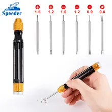 A+-889 Набор отверток для iPhone для samsung отвертки для мобильного телефона с 6 бит Набор инструментов для ремонта