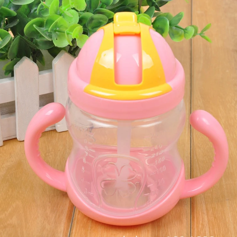 2019 Cute 280ML Baby Birthday Bottle Newborn Security PP Health High Temperature Resistant Cup Standard Learn Drinking Water | Мать и