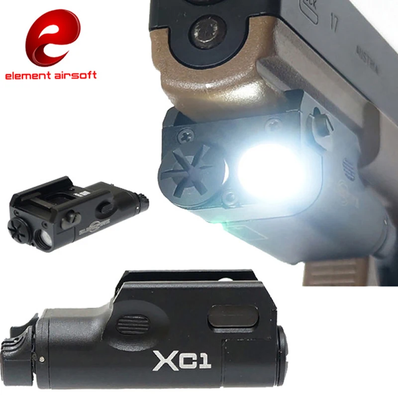 

EX414 Element Airsoft Tactical XC1 Pistol flashlight Weapon Hunting Flashlight Glock SF XC1 Ultra Compact Handgun M92 Light