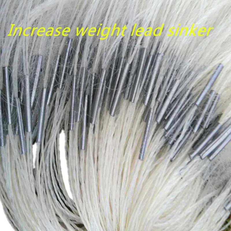 Fishing network H1m-2m*L60m-70m 3layer 1cm-5cm mesh gillnet fish trap pesca sink net fishing net monofilament nylon net outdoor