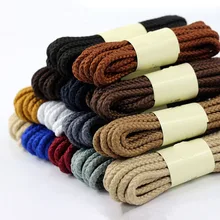 1 Pair Shoe Laces Fashion Round Cord Canvas Shoes Sport Unisex Shoelaces Shoe String Strap Shoe Laces 80/100/120/140cm Shoelace